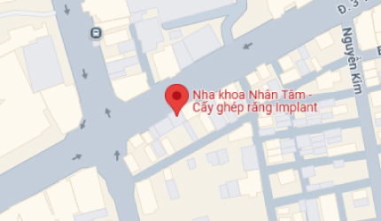 Bản đồ chỉ đường đến Nha Khoa Nhân Tâm Chi nhánh Quận 10